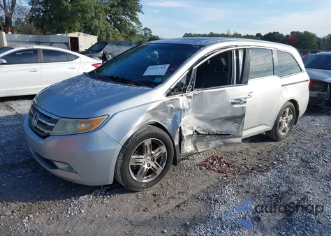 2012 Honda Odyssey Touring/Touring Elite from USA, damaged, VIN 5FNRL5H94CB089043